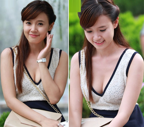 hot girl midu khoe nguc khung , ngực khủng