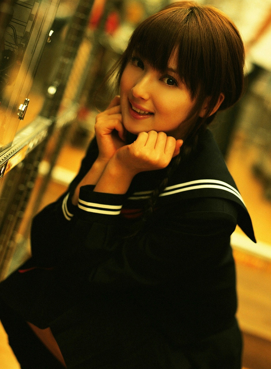 Em nu sinh han quoc nay xinh qua