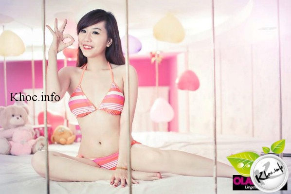 [ Bikini ] Kẹo ngọt Nu Phạm trong bộ đồ lót gợi cảm