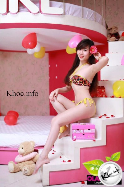 [ Bikini ] Kẹo ngọt Nu Phạm trong bộ đồ lót gợi cảm