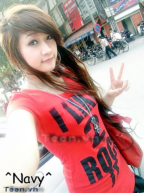 Hot Girl Vân Navy