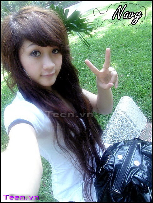 Hot Girl Vân Navy