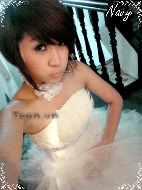 Hot Girl Vân Navy