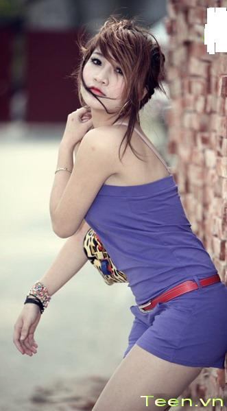 Hot Girl Vân Navy